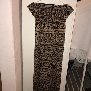 Strapless Maxi Dress